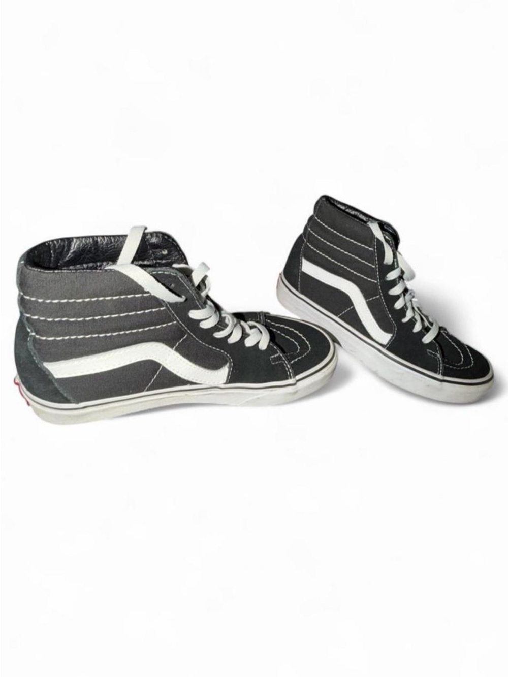 Vans Kids High-Top Sneakers - Black and White